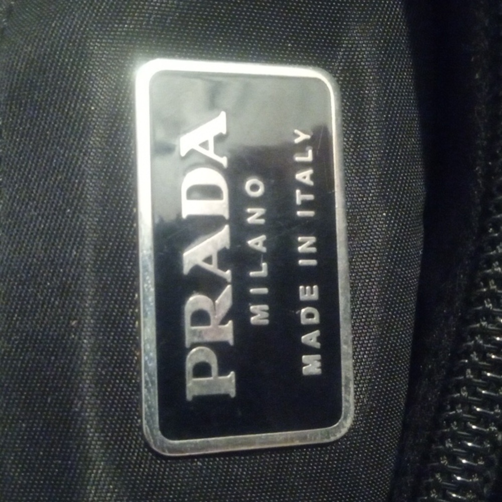 Prada Milano Mini Lucite Handle Satin Tote | GUC - Picture 8 of 12